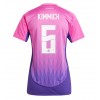 Damen Fußballbekleidung Deutschland Joshua Kimmich #6 Auswärtstrikot EM 2024 Kurzarm